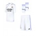 Fotbalové Dres Real Madrid David Alaba #4 Dětské Domácí 2022-23 Krátký Rukáv (+ trenýrky)